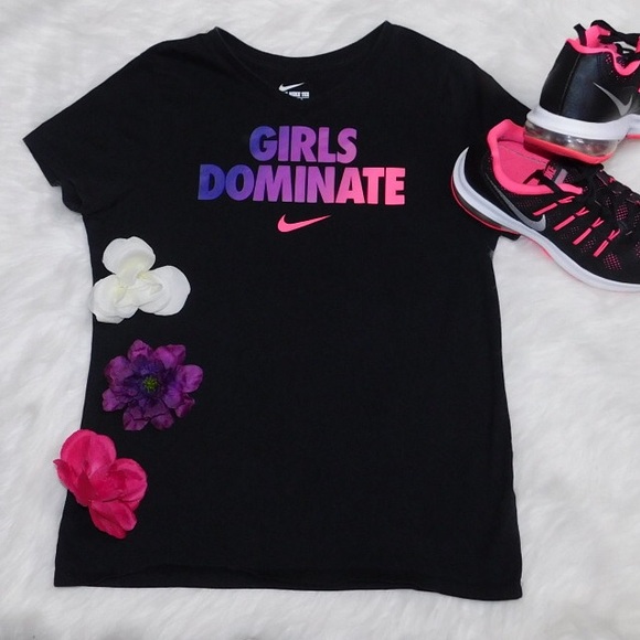 Nike Other - Nike Pink Black Purple Shirt XL